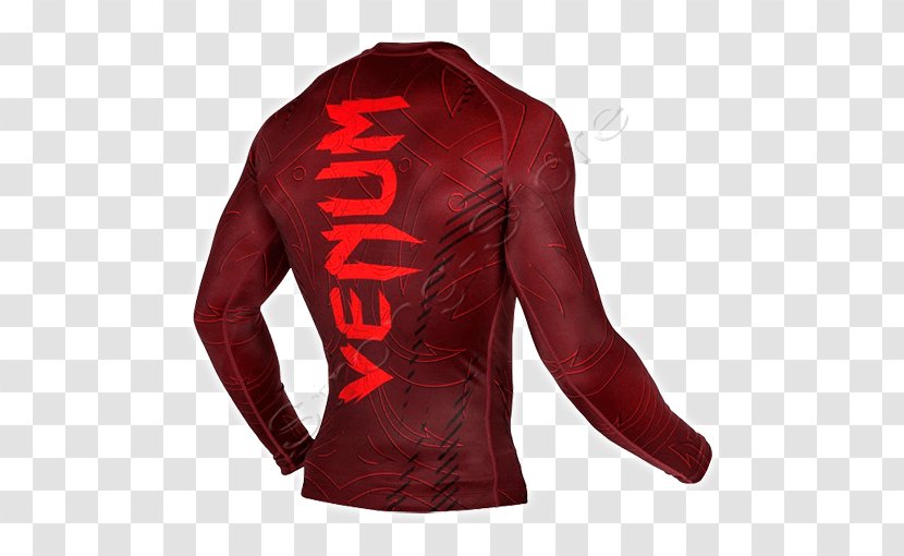 Long-sleeved T-shirt Venum Boxing - Neck Transparent PNG