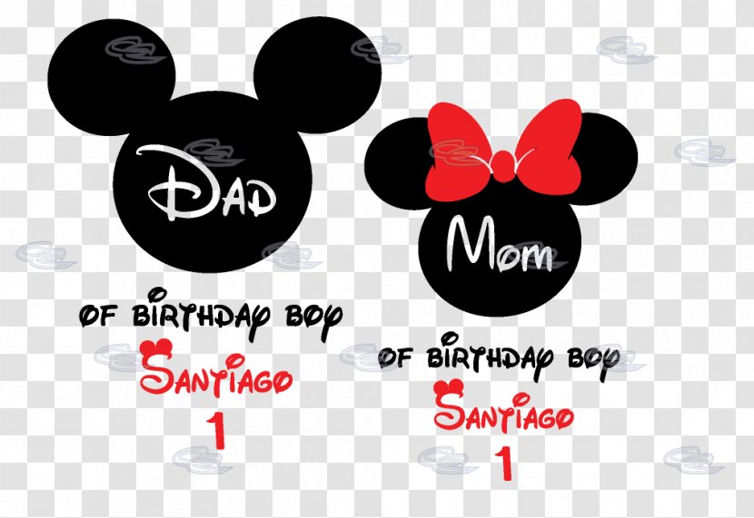 Love Logo Minnie Mouse Mickey Valentine's Day - Walt Disney World Transparent PNG