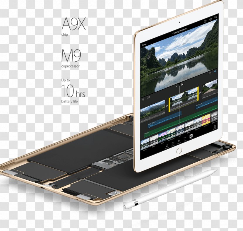 Apple IPad Pro (9.7) (12.9-inch) (2nd Generation) Samsung Galaxy Tab S2 9.7 - Hardware - Ipad Transparent PNG