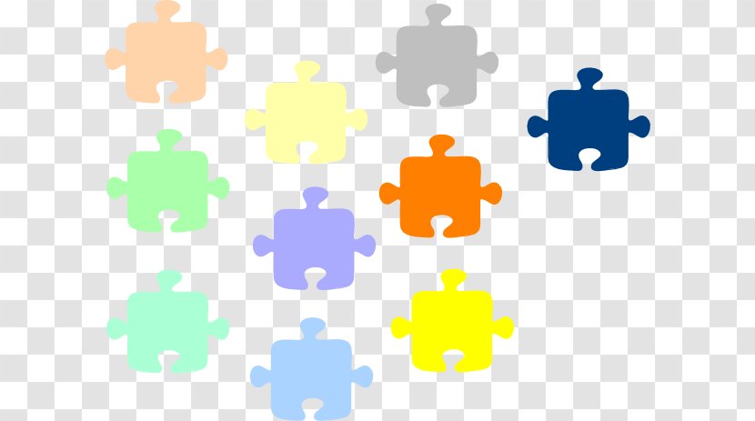 Jigsaw Puzzles Clip Art Crossword Puzzle Video Game - Flower - Pieces Multi Colored Cross Transparent PNG