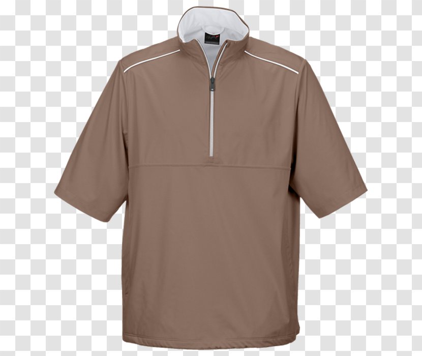 Sleeve Jacket Sweater Coat Clothing - Golf - Apple Chevron Print Transparent PNG