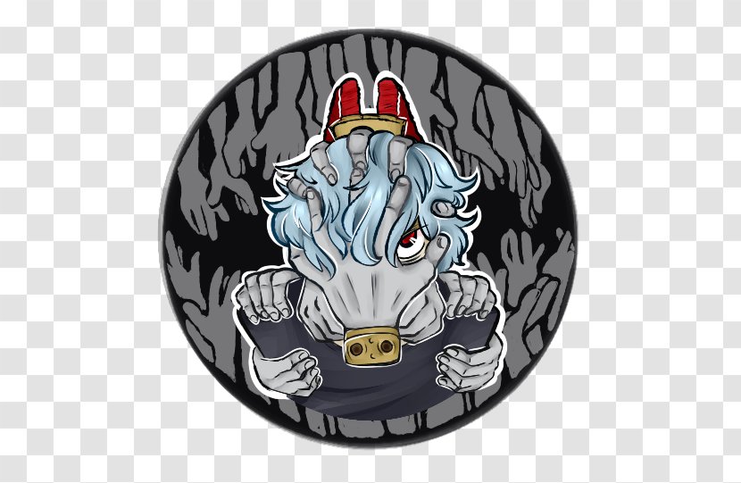 Tictail Deku Headgear Pin Button - Himiko Toga Transparent PNG