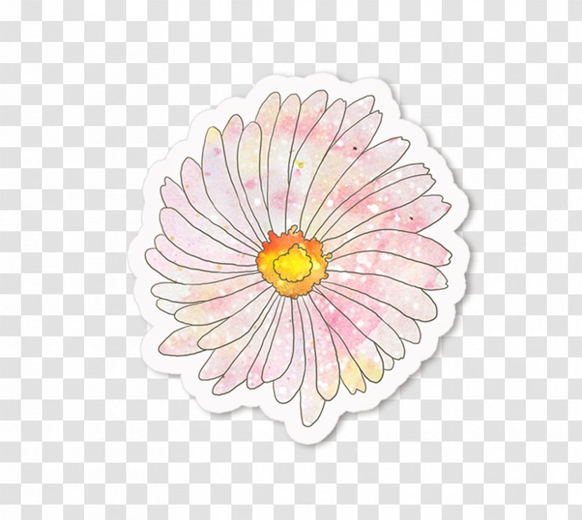 Watercolor: Flowers Chrysanthemum Watercolor Painting - Ink Wash - Color Transparent PNG