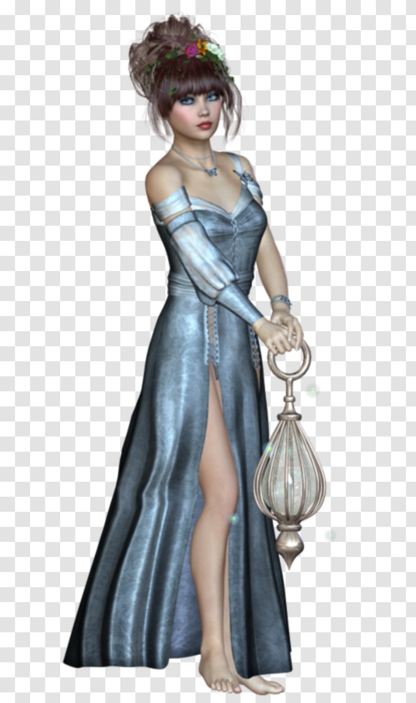 Gown Dress Shoulder - Fashion Model Transparent PNG