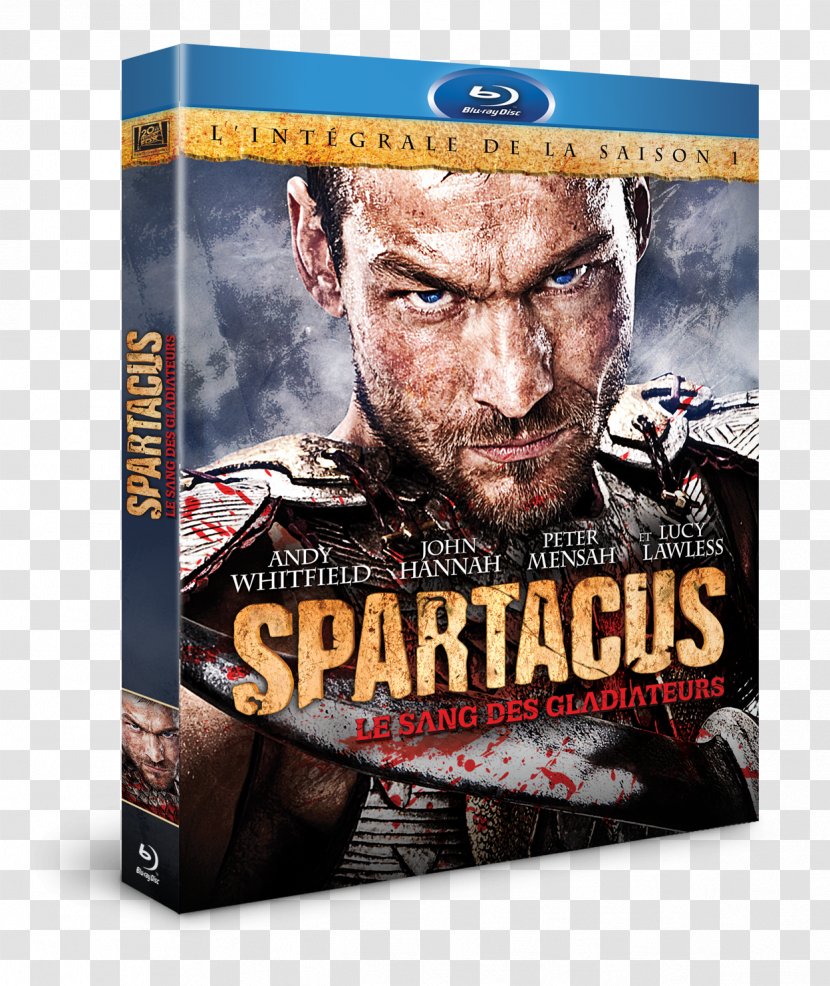 Blu-ray Disc Spartacus - Dustin Clare - Season 1 Spartacus: VengeanceSeason 2 DVD Compact DiscDvd Transparent PNG