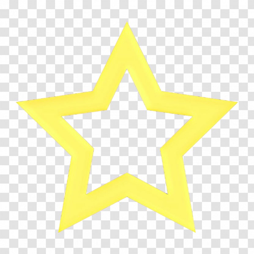 Yellow Star - Logo - Symmetry Transparent PNG
