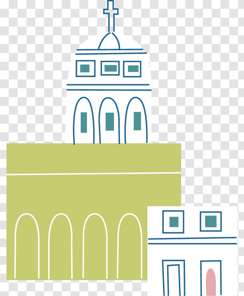Brand Logo Facade Font - Church Transparent PNG