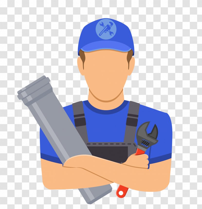 Plumbing Stock Photography Illustration - Electric Blue - Vector Business People Transparent PNG