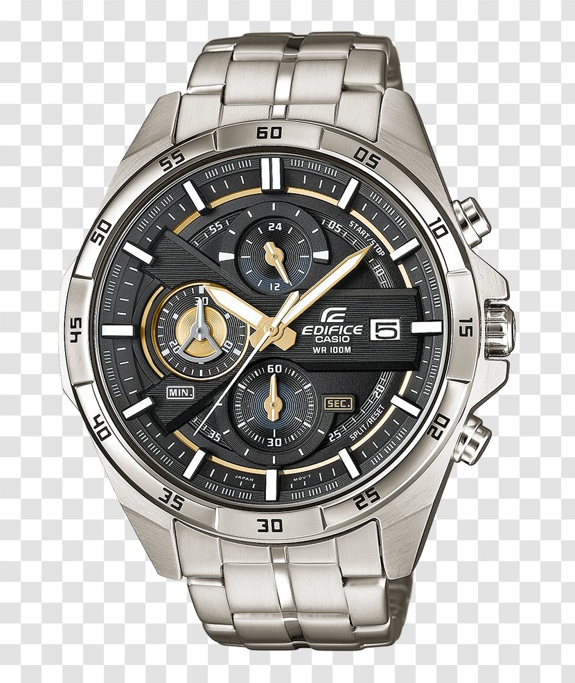 Casio Edifice EFR-304D Watch Chronograph - Brand Transparent PNG