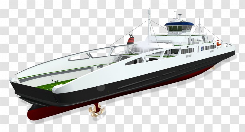 Ferry Passenger Ship High-speed Craft - Naval Architecture Transparent PNG