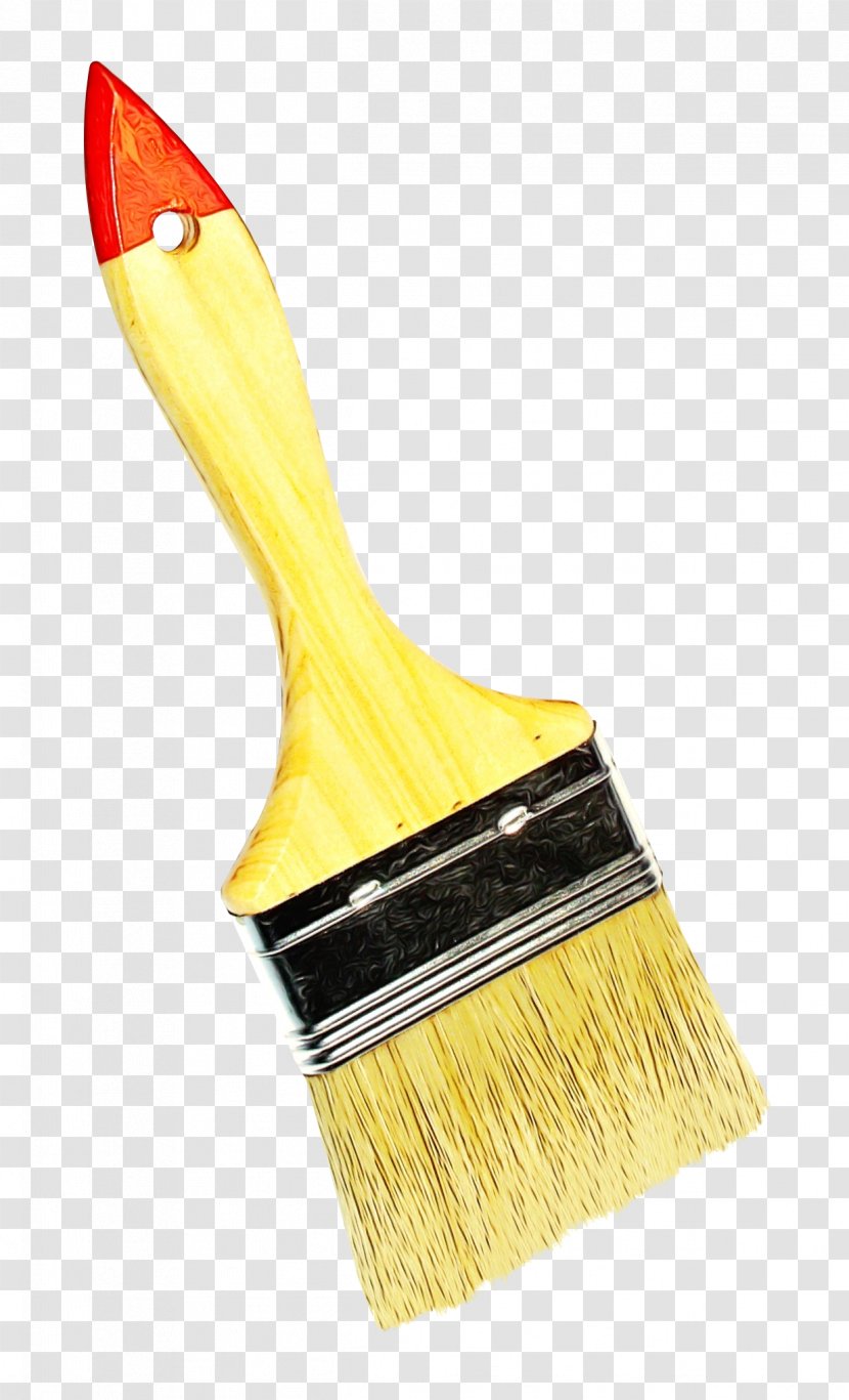 Paint Brushes Image Clip Art - Yellow - Palette Transparent PNG