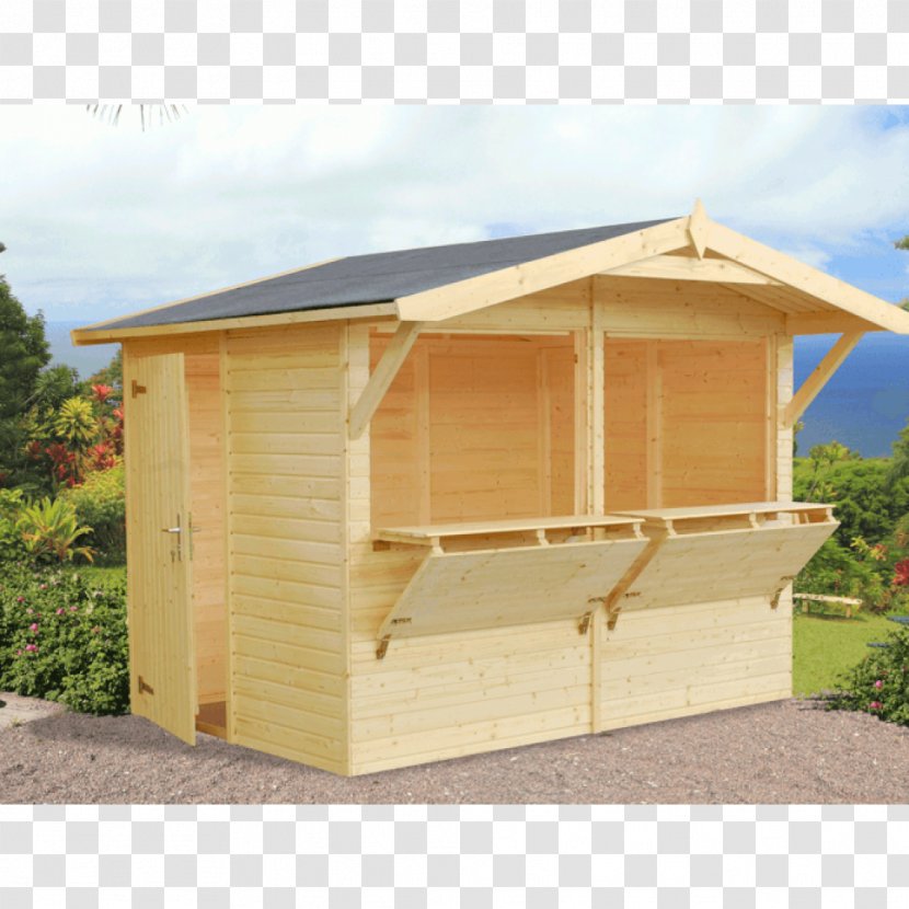 Market Stall Wood Kiosk Casa De Verão Construction - Quality Transparent PNG
