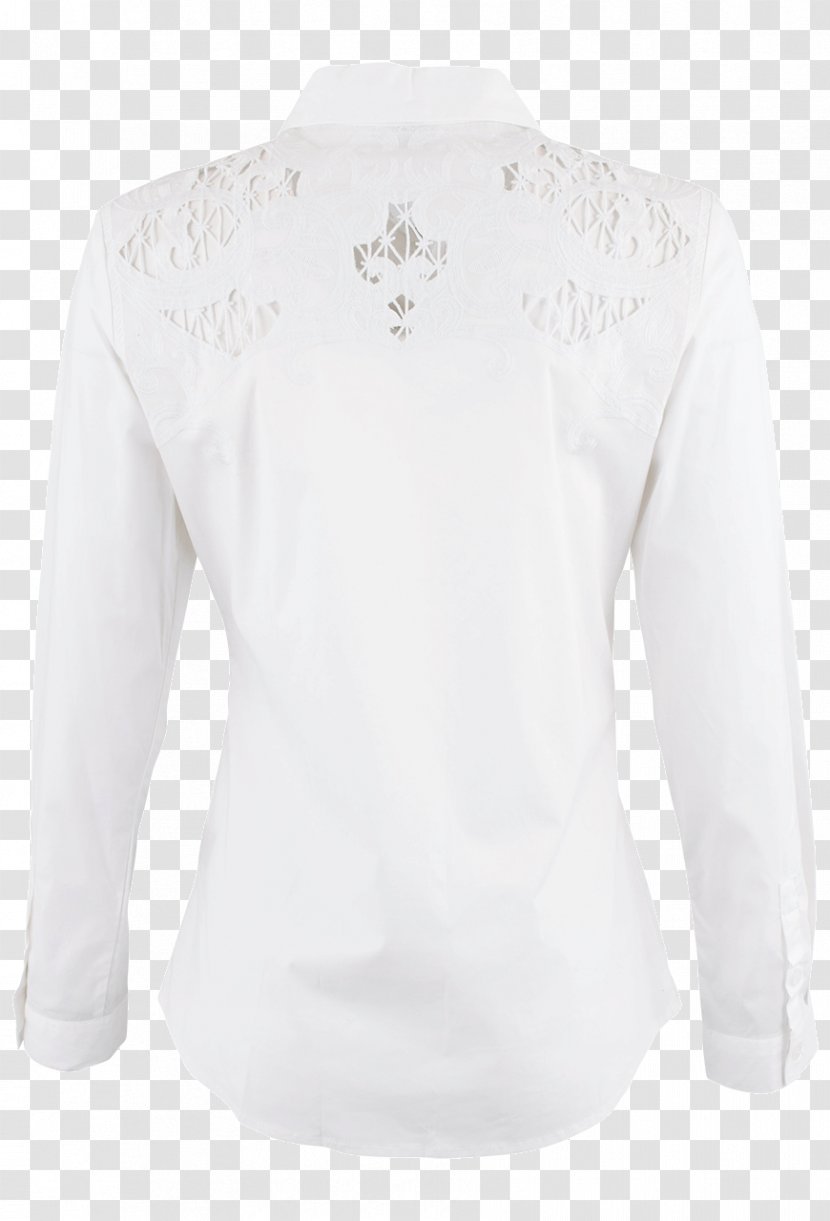 Long-sleeved T-shirt Shoulder Blouse - Sleeve Transparent PNG