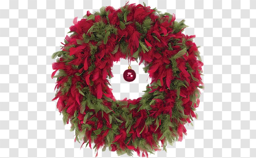 Wreath Christmas Ornament New Year Floral Design Transparent PNG