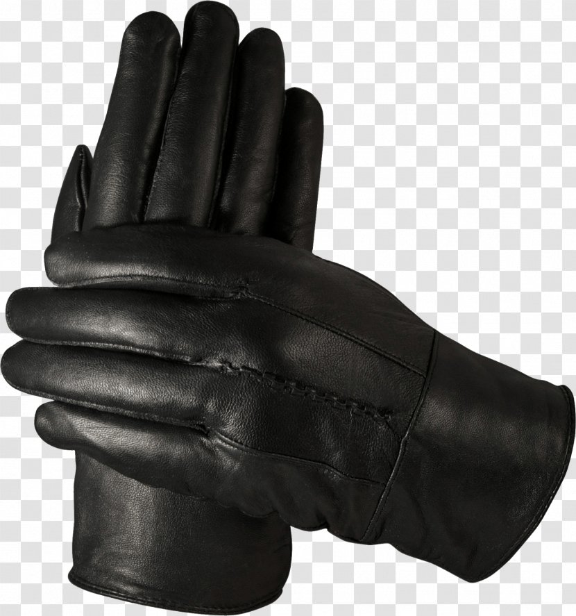 Glove Leather Sheepskin Clothing - Gloves Image Transparent PNG
