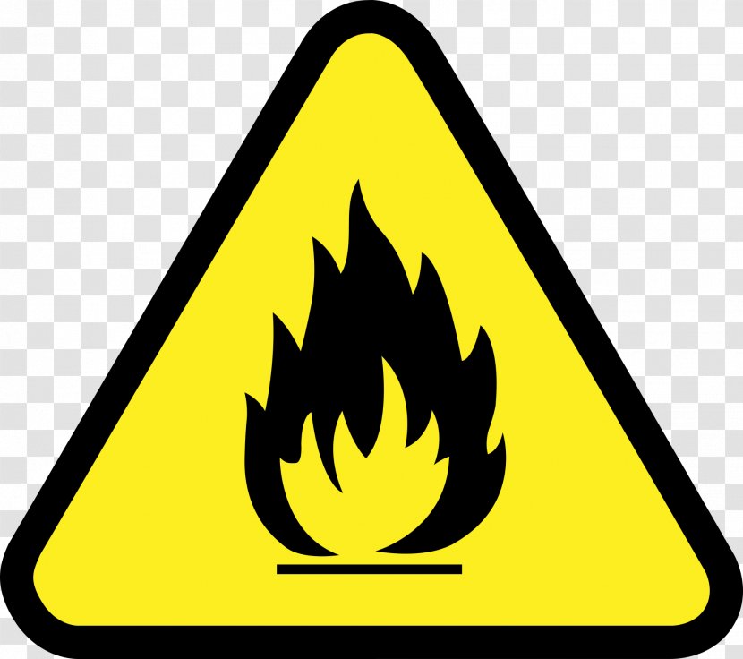 Combustibility And Flammability Hazard Symbol Safety Chemical Substance - Tree - No Smoking Transparent PNG