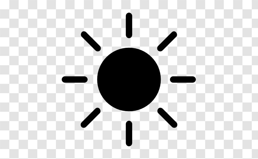 Sunlight Solar Power Lamp - Black And White Transparent PNG
