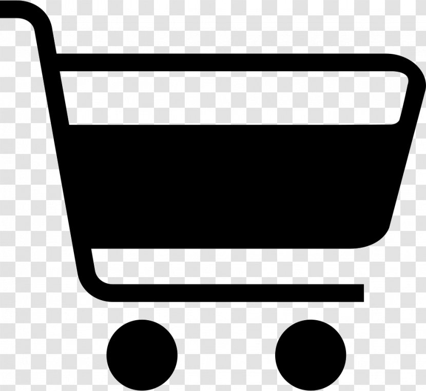Shopping Cart Product Clip Art - Black And White Transparent PNG