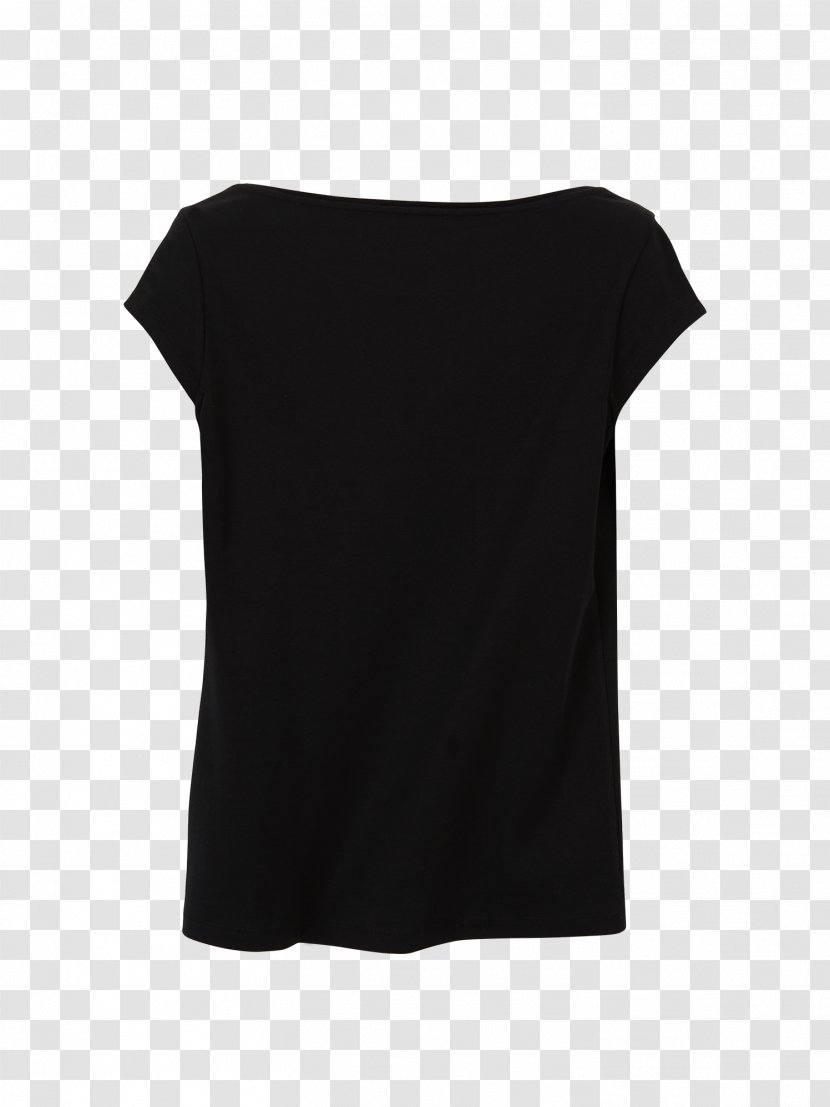 T-shirt Little Black Dress Sleeve Clothing - Shoulder Transparent PNG