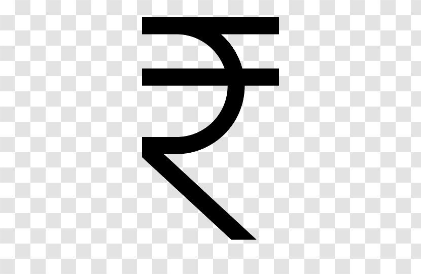 Indian Rupee Sign Currency Symbol Transparent PNG
