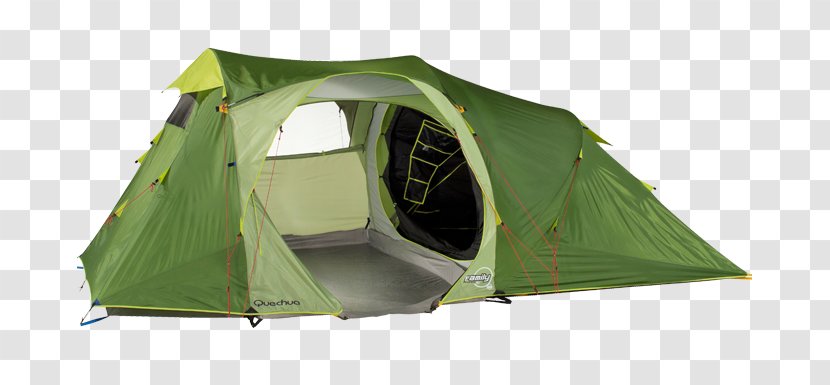 Quechua Arpenaz Family 2 Seconds Pop-Up Tent Air 4.1 XL - Popup - Kids Camping Transparent PNG