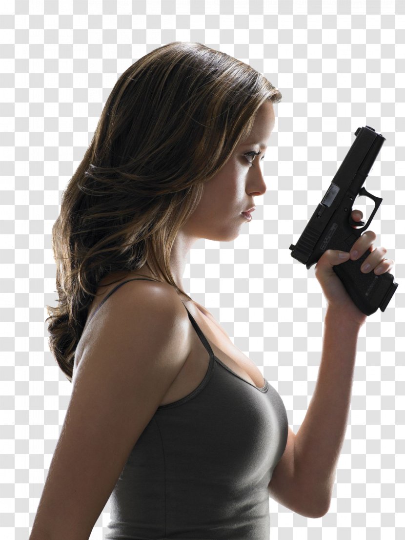 Firearm Woman Weapon Semi-automatic Pistol - Tree Transparent PNG