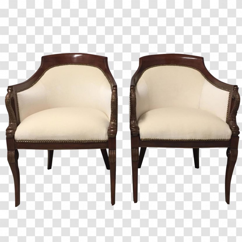 Club Chair Garden Furniture - Antique Transparent PNG