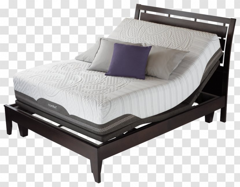 Bed Frame Adjustable Mattress Serta - Furniture Transparent PNG