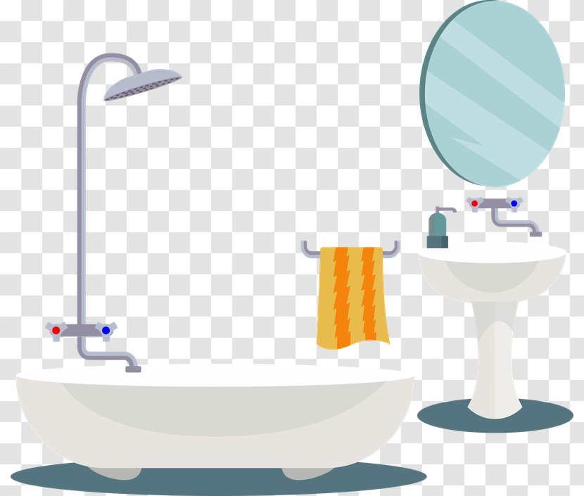 Toilet Bathroom Towel Baths Image - Shower - Banheiro Ornament Transparent PNG