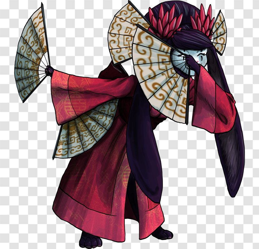 Geisha Character Pollinator Magenta Transparent PNG