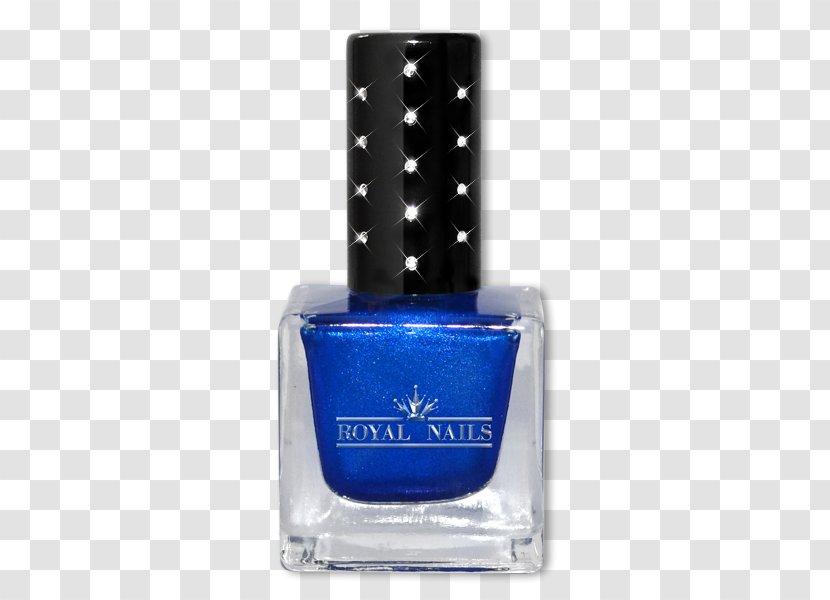 Nail Polish Cobalt Blue - Pomo Transparent PNG
