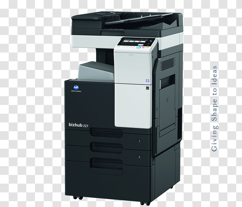 Multi-function Printer Konica Minolta Photocopier Color Printing - Multifunction Transparent PNG