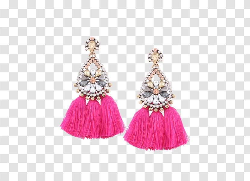 Earring Tassel Jewellery Clothing Accessories Fashion - Gold Transparent PNG