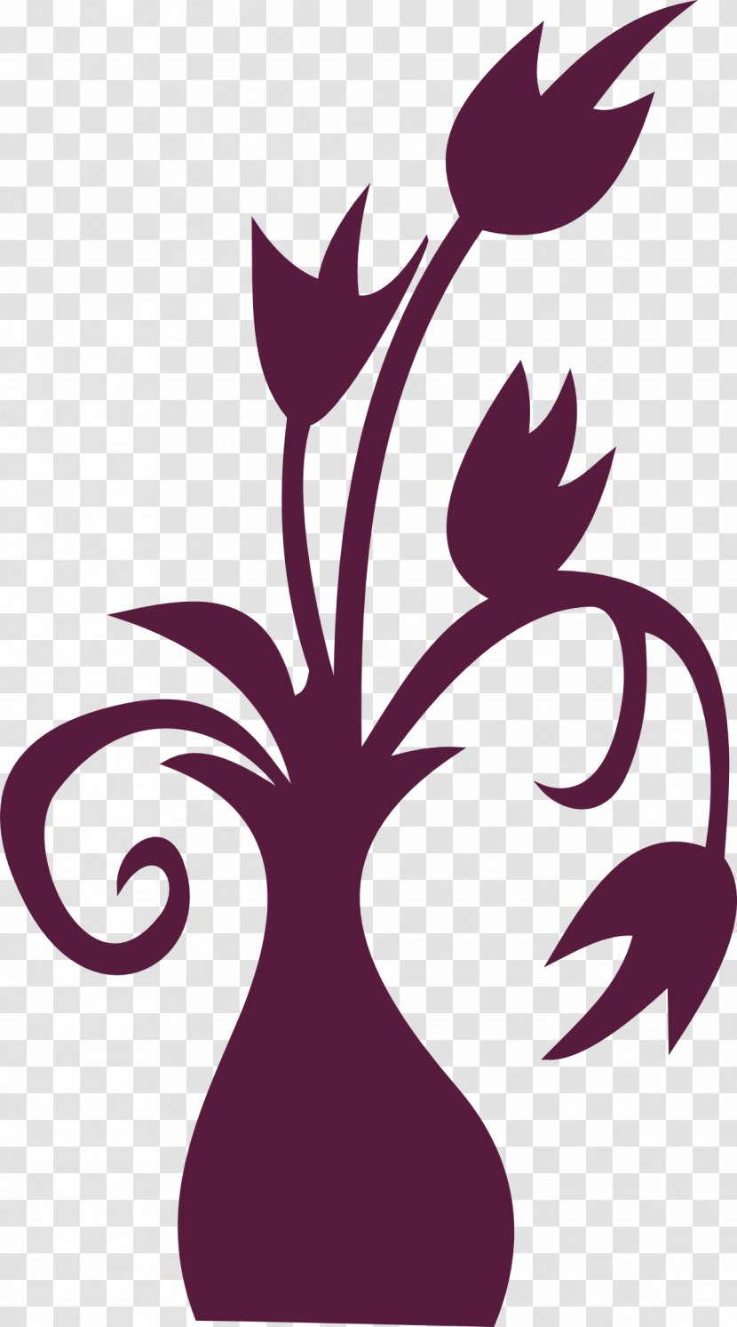 Purple Lilac Violet Magenta - Leaf - Vase Transparent PNG