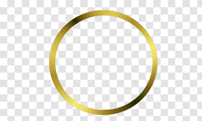 Picture Frames Gold Disk Oval - Information - Circle Transparent PNG