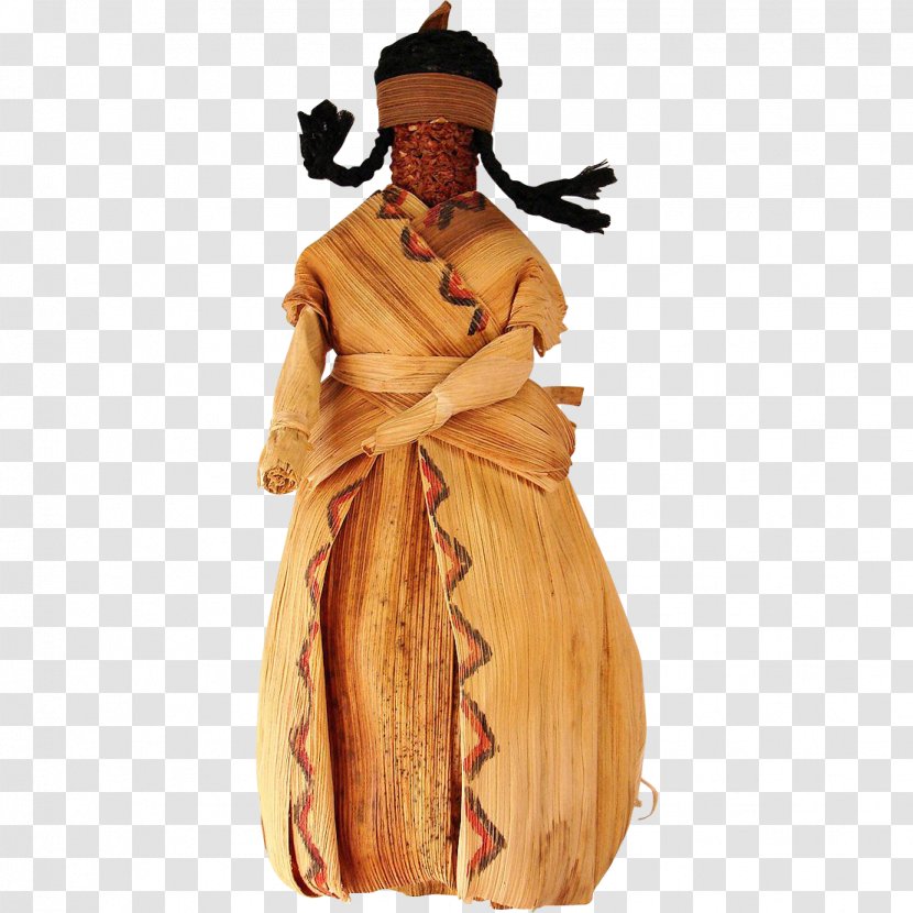 Corn Husk Doll Indigenous Peoples Of The Americas Maize Antique - Native Americans In United States Transparent PNG