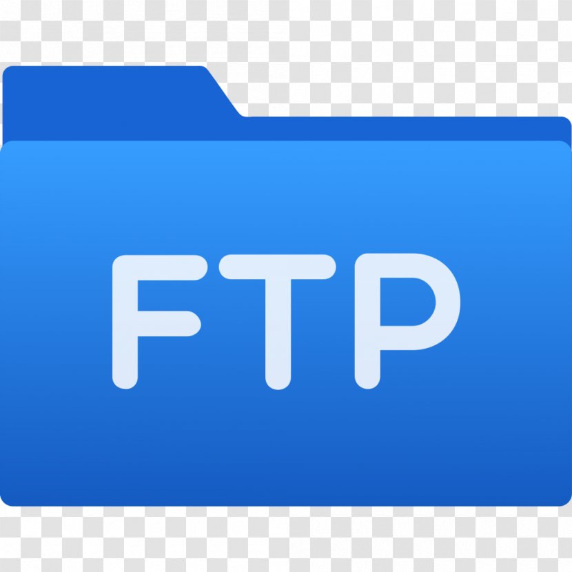 File Transfer Protocol Sales Clip Art - Electric Blue - FTP Transparent PNG