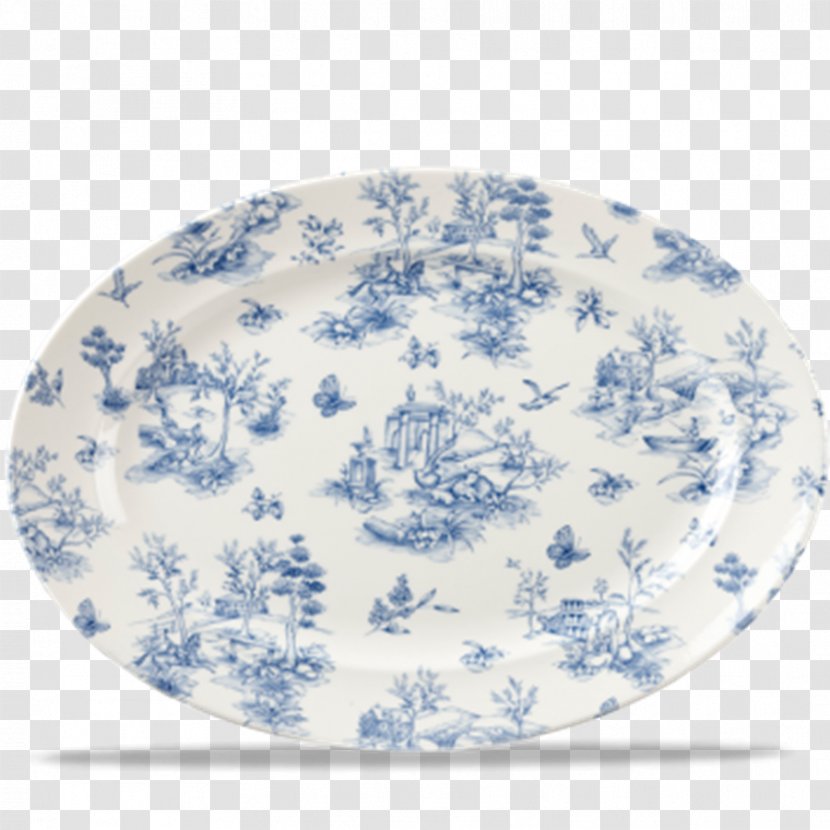 Plate Vintage Print Tableware Platter Porcelain - Inch Transparent PNG