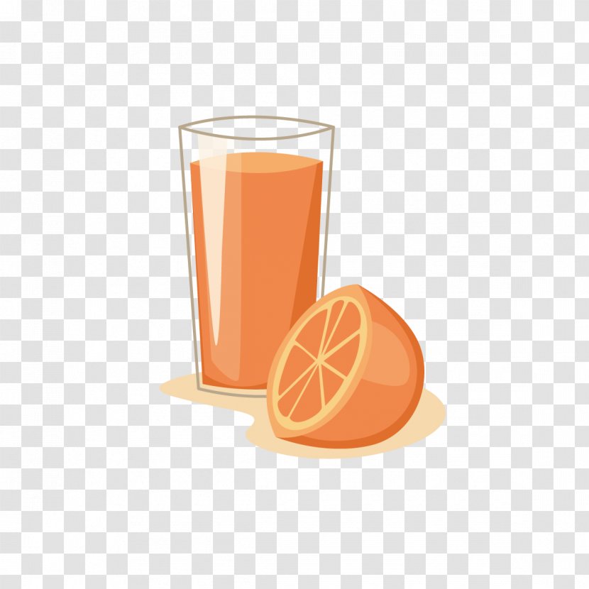 Orange Juice Drink Dietary Supplement - Food - Vector Transparent PNG