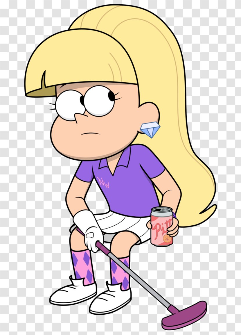 The Golf War Pacifica Dipper Pines - Cartoon Transparent PNG