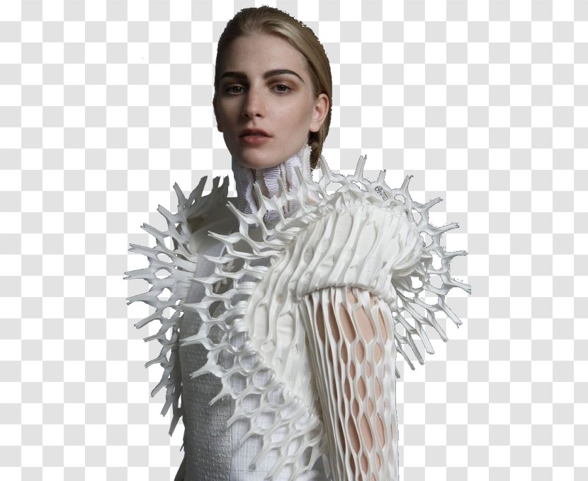 Haute Couture Issey Miyake Fashion Design Model - Jaw Transparent PNG