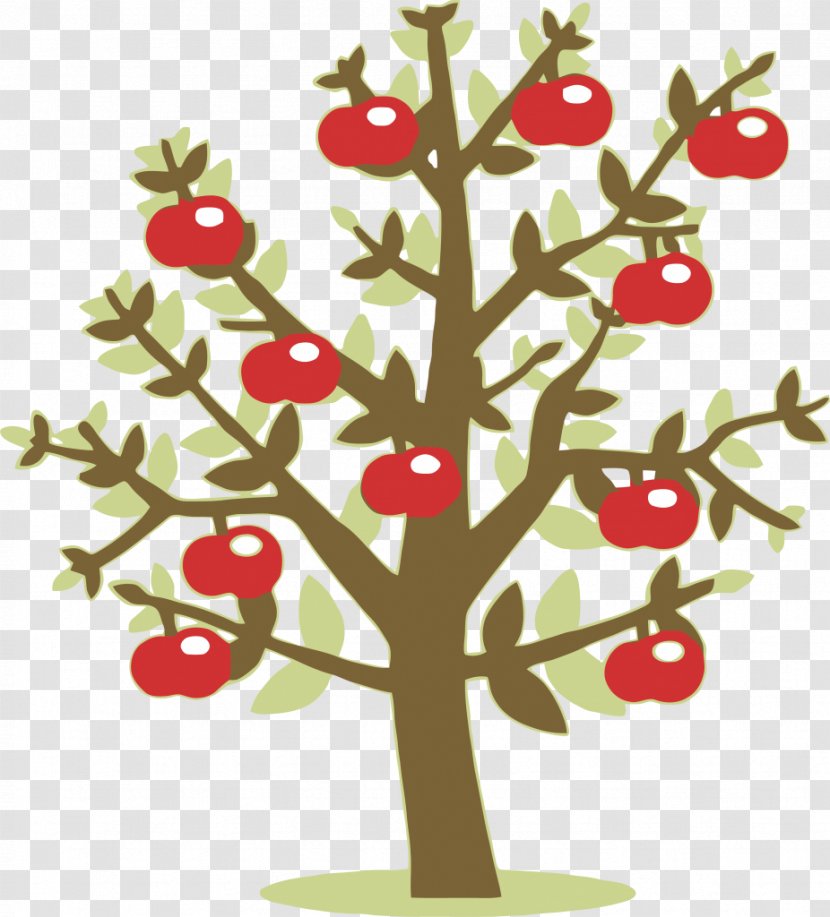 Clip Art Apple Dumpling - Branch Transparent PNG