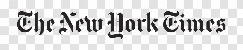 Logo New York Times Daily Crosswords The Black Desktop Wallpaper - Boston University Transparent PNG