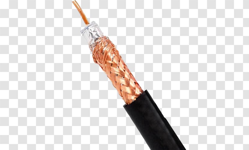 RG-59 Coaxial Cable Electrical RG-6 - Closedcircuit Television Camera Transparent PNG