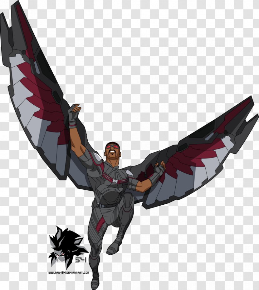 Falcon Marvel Cinematic Universe Artist DC Animated - Eric Radomski Transparent PNG