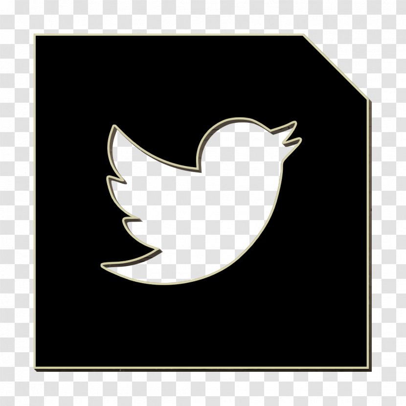 Social Media Icon - Symbol Blackandwhite Transparent PNG