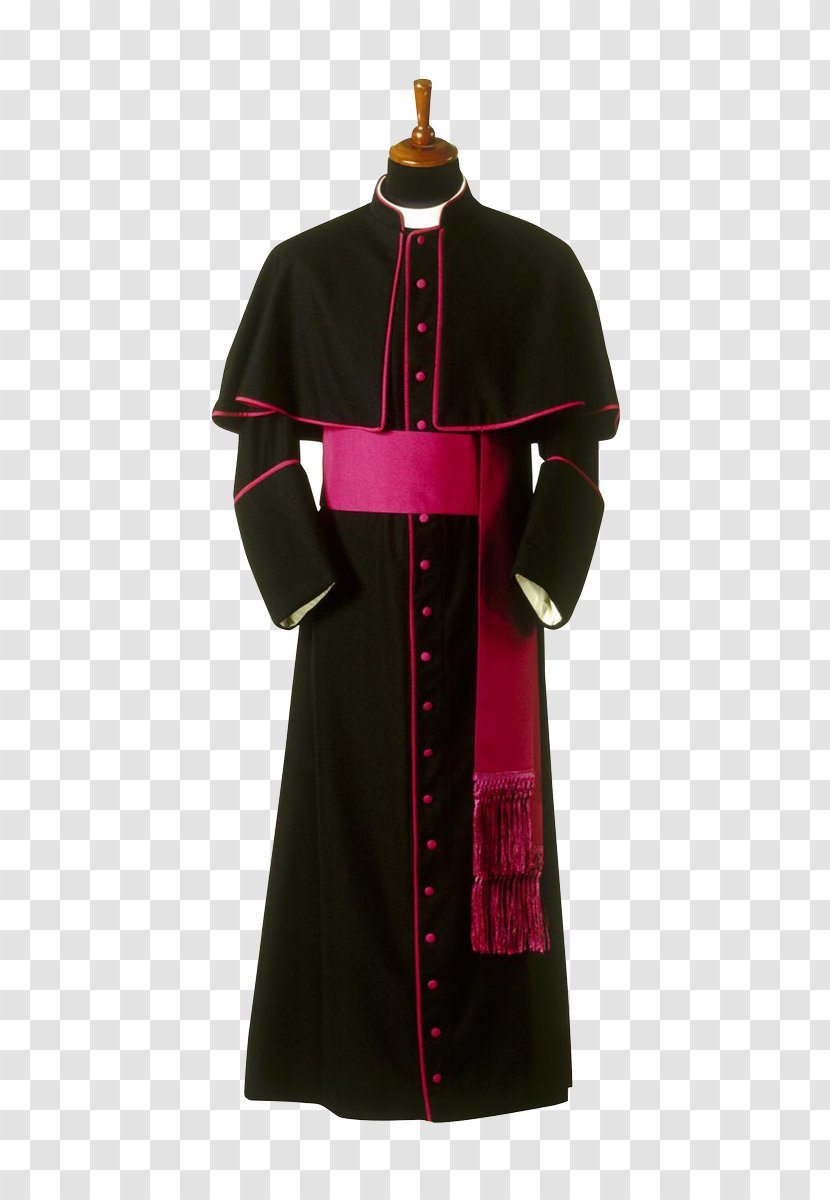 Robe Cassock Priest Clerical Clothing Clergy - Cassockalb Transparent PNG