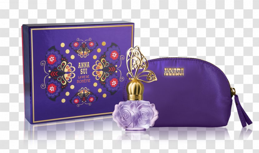 Eau De Toilette Perfume Handbag Cosmetics Cosmetic Packaging - Violet Transparent PNG