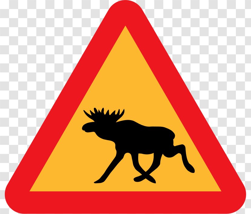Moose Game Red Deer Roe - Warning Sign - Rattlesnake Cartoon Transparent PNG