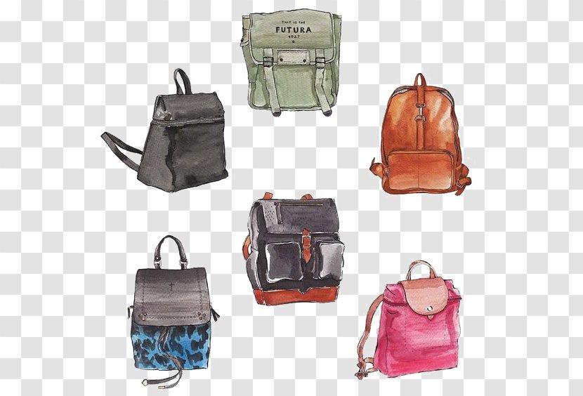 Handbag Backpack Find&Save Drawing Clothing - Brand Transparent PNG